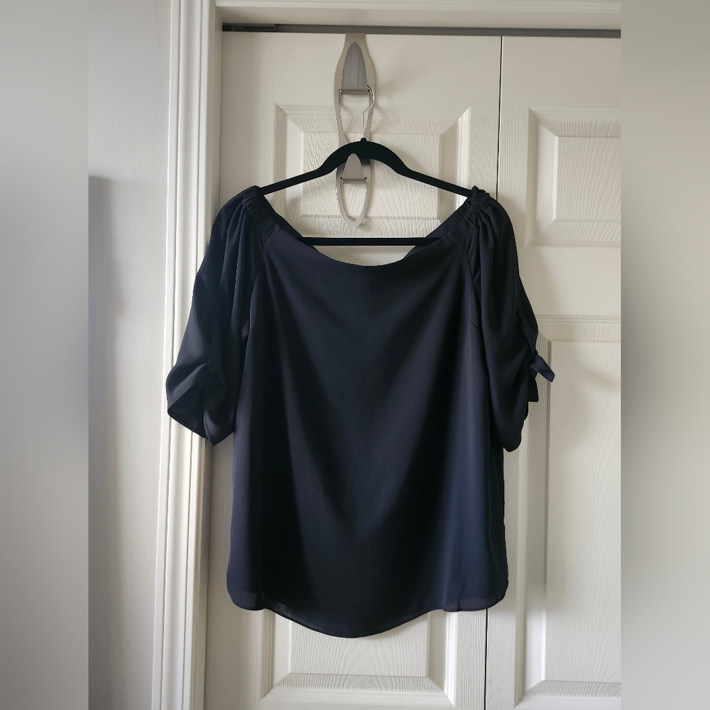 Aritzia Babaton Wide Neck Blouse